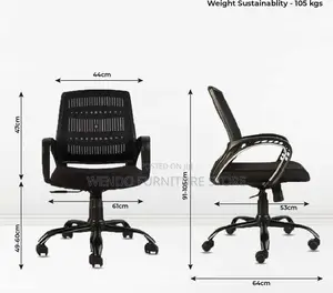 Office Chairs; Swivel Ergonomic Adjustable Office Chairs