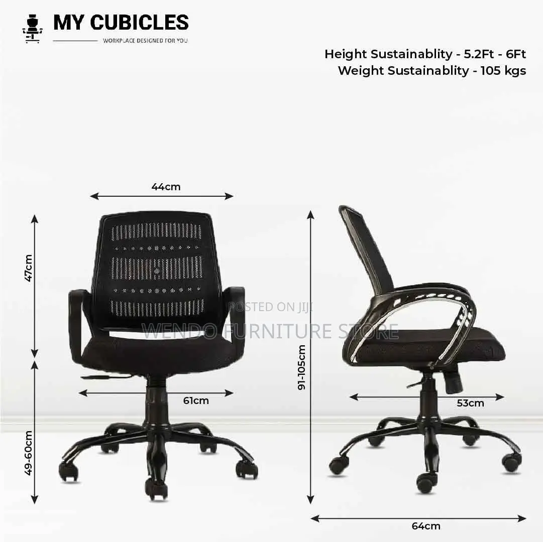 Office Chairs; Swivel Ergonomic Adjustable Office Chairs