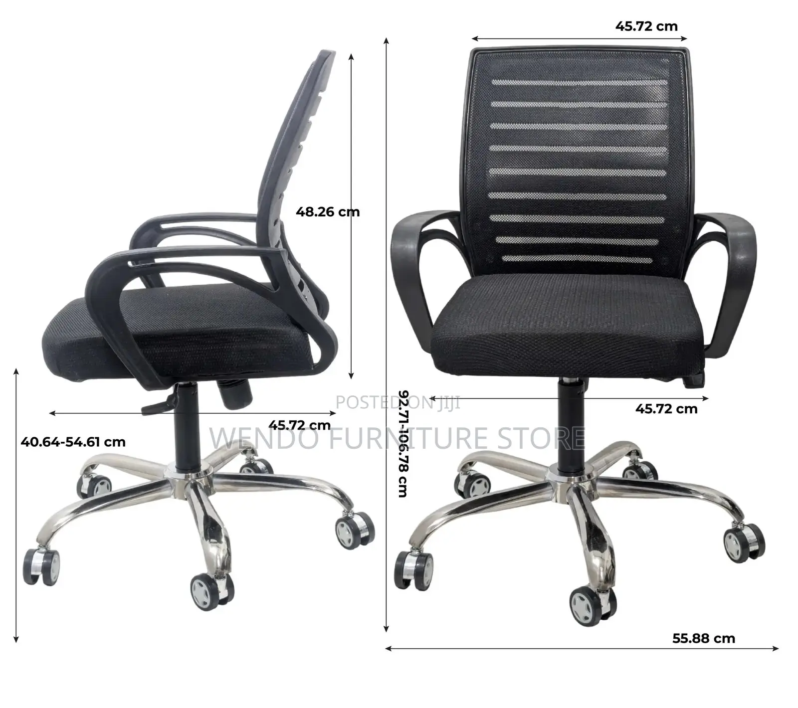 Office Chairs; Swivel Ergonomic Adjustable Office Chairs