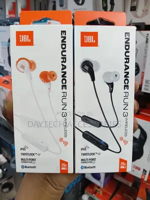 JBL Endurance Run 3 Wireless Headphones (Black)