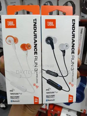 These Are JBL Endurance Run 3 Wireless Sport Headphones.