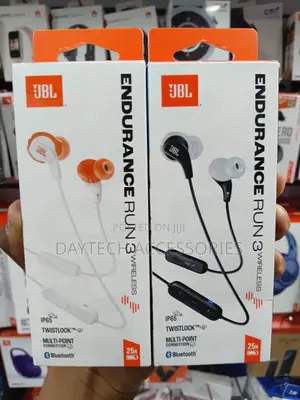 JBL Endurance Run 3 Wireless Sport Headphones in Black