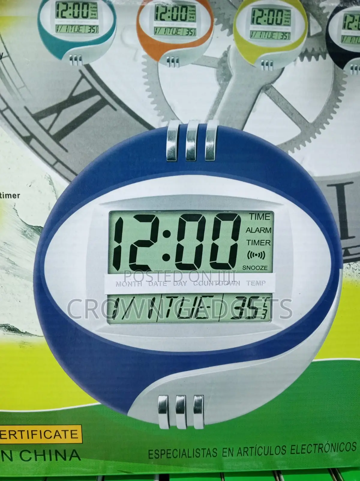 Kadio 3885n Jumbo Screen Digital Clock for Home Office