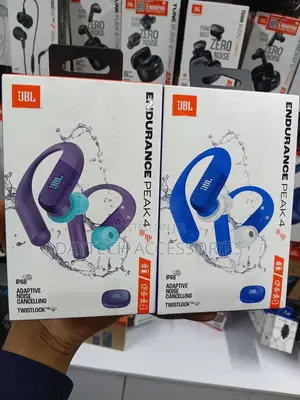 JBL Endurance Peak 4 True Wireless Noise-Canceling Sport Earbuds.