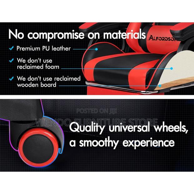 Office Chairs; High Back Ergonomic Recliner Gamers Chairs - thumbnail 8