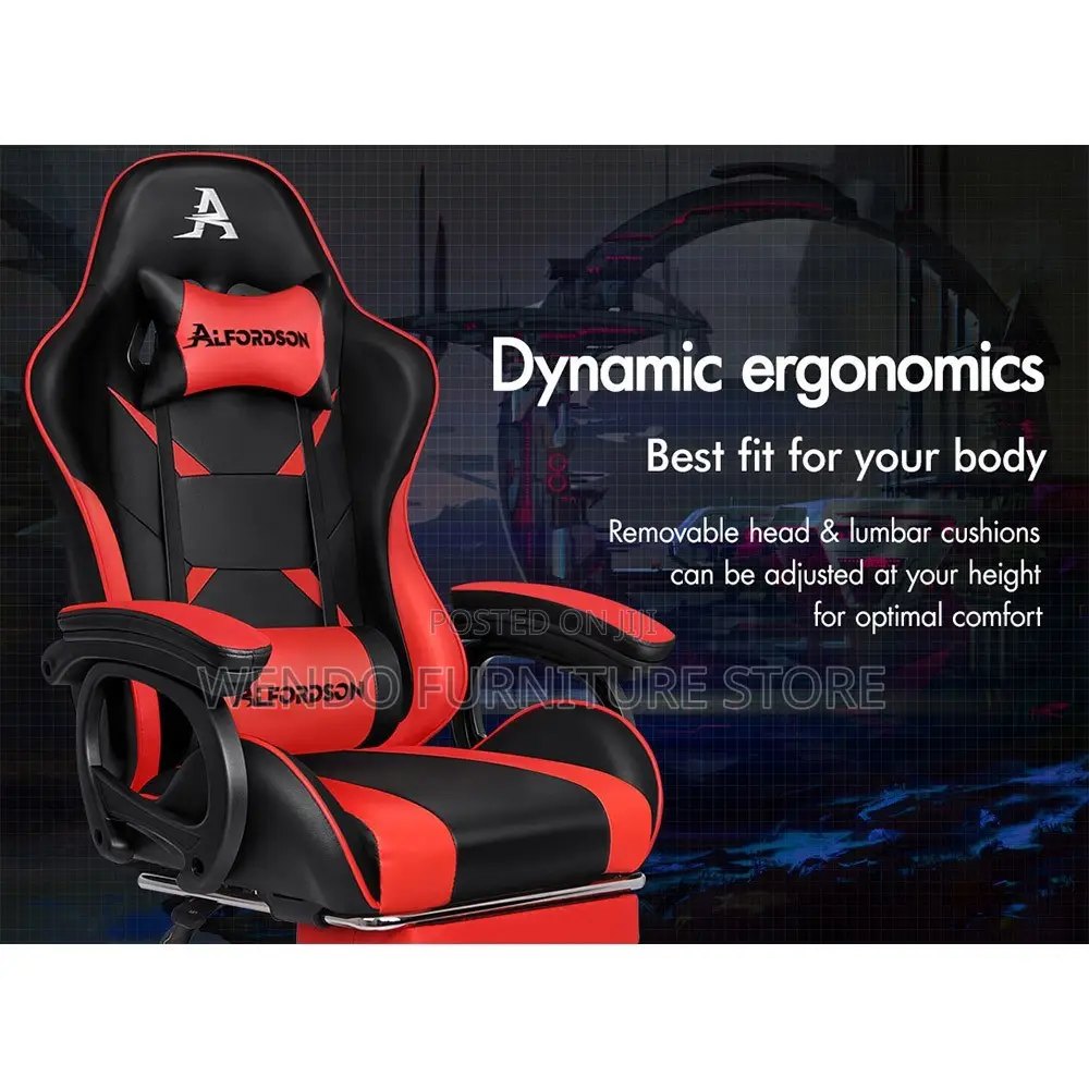 Office Chairs; High Back Ergonomic Recliner Gamers Chairs