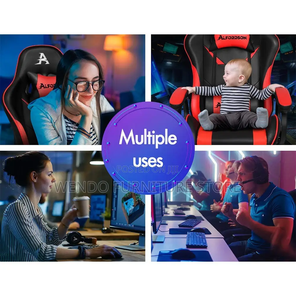 Office Chairs; High Back Ergonomic Recliner Gamers Chairs