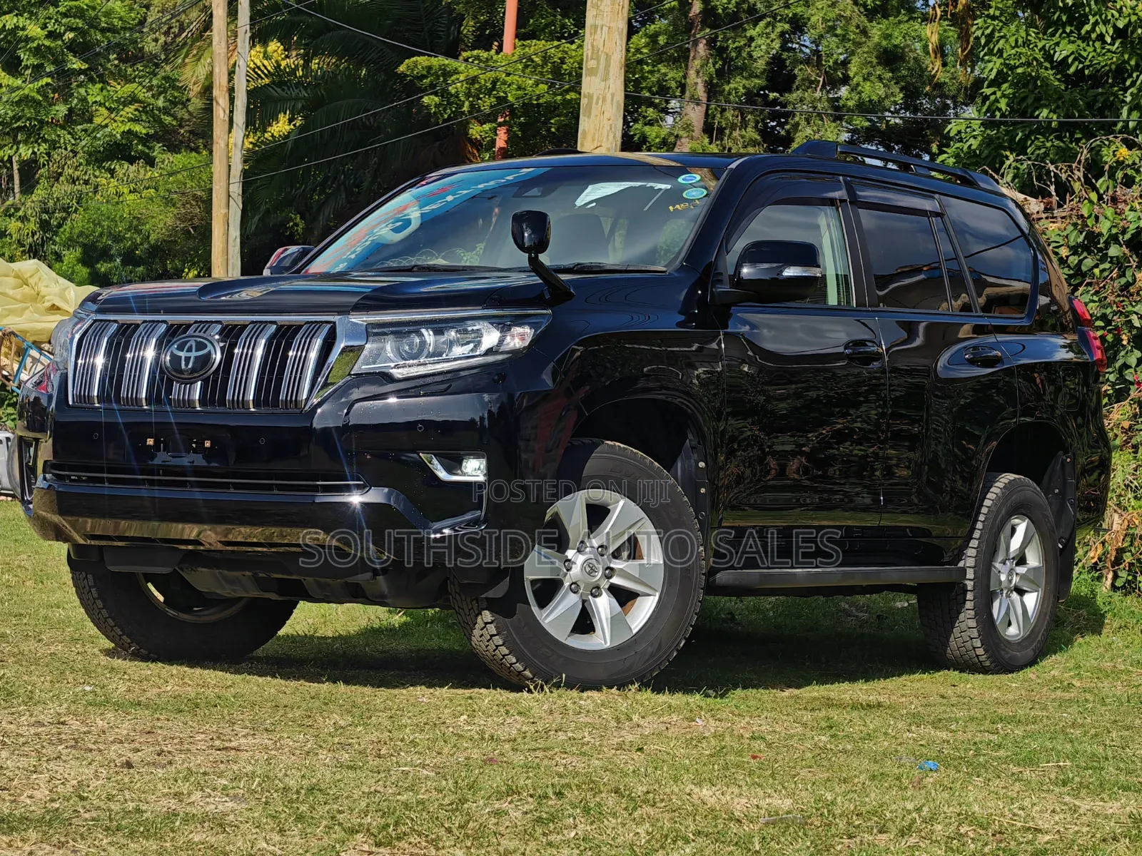 Toyota Land Cruiser Prado 2019 Matt Black