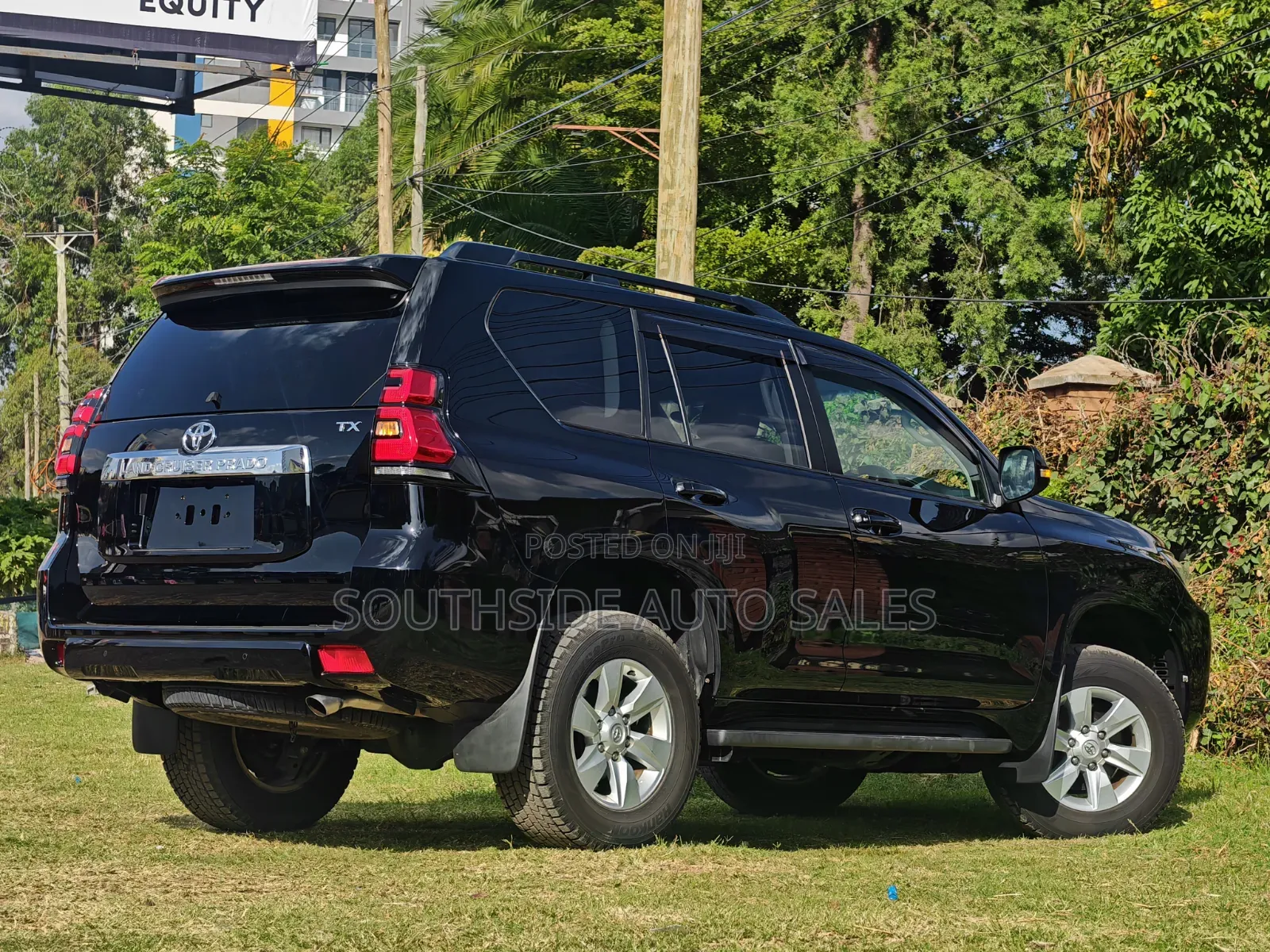 Toyota Land Cruiser Prado 2019 Matt Black