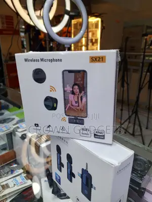 Sx21 Professional Wireless Lavalier Microphone for Content Creators
