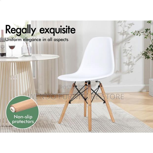 Dining Chairs; Living Room and Kitchen Dining Eames Chairs - thumbnail 3