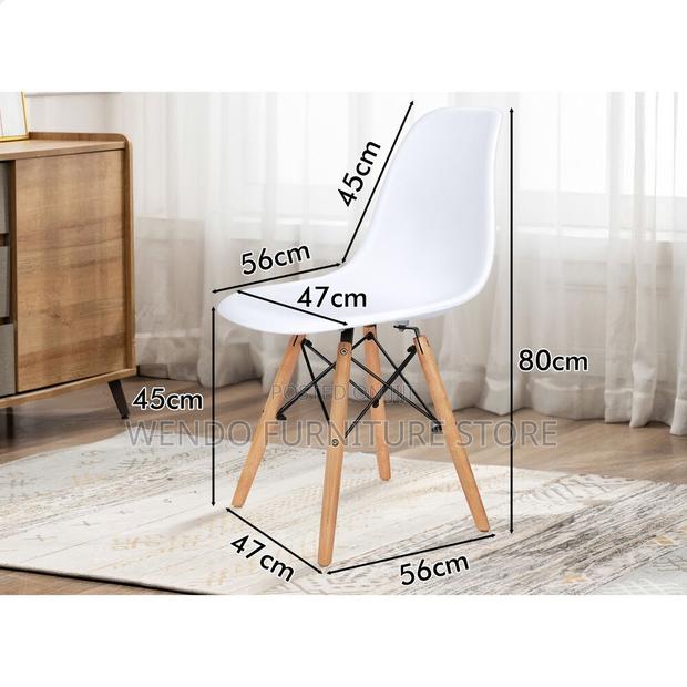 Dining Chairs; Living Room and Kitchen Dining Eames Chairs - thumbnail 4