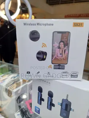 Sx21 Smartphone Wireless Microphone for Vlogging and Streaming