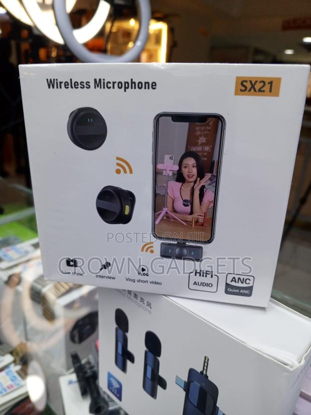 Sx21 Smartphone Wireless Microphone for Vlogging and Streaming - thumbnail 2