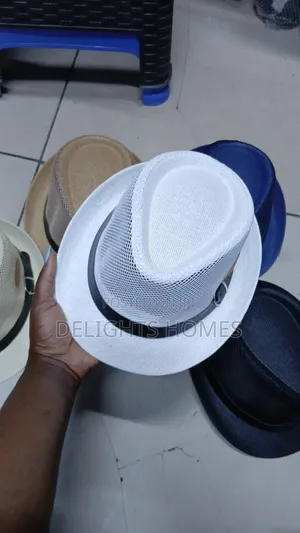 Mens Straw Papa Small Brim Hats_yu