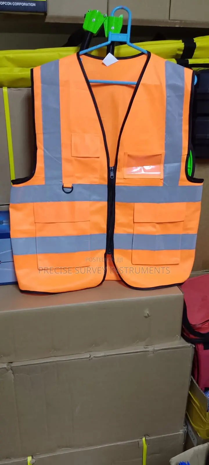 Reflective Workwear Vest With Heavy-duty Utility Pockets
