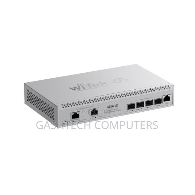 Wi-Cms6006f-L3 Is a 6-Port Enterprise Layer 3 Cloud-Managed Switch