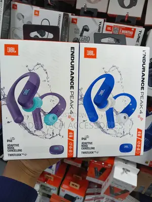 JBL Endurance Peak 4 True Wireless in-Ear Sport Headphones (Black)