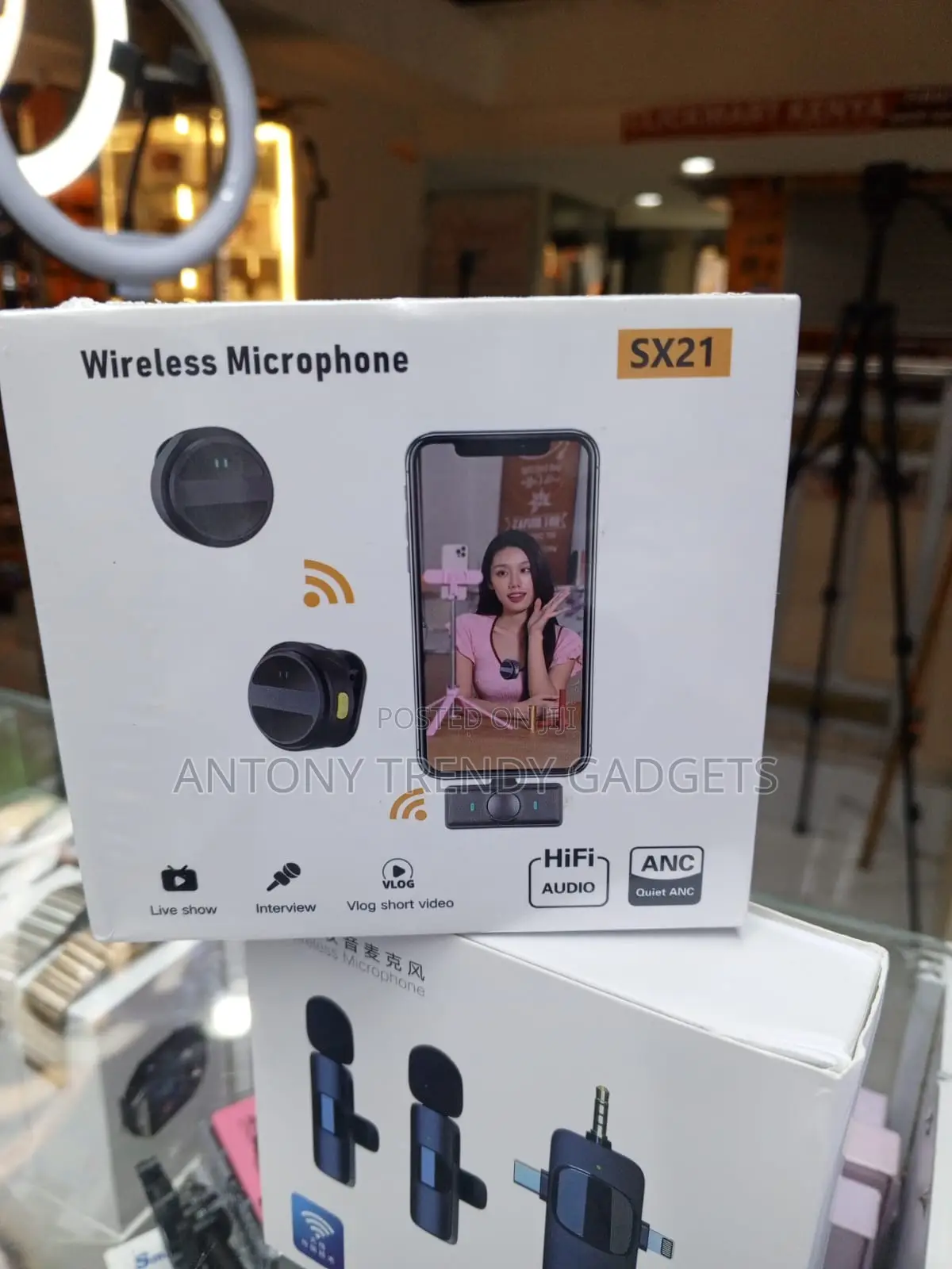 Sx21 Rechargeable Wireless Lavalier Microphone System