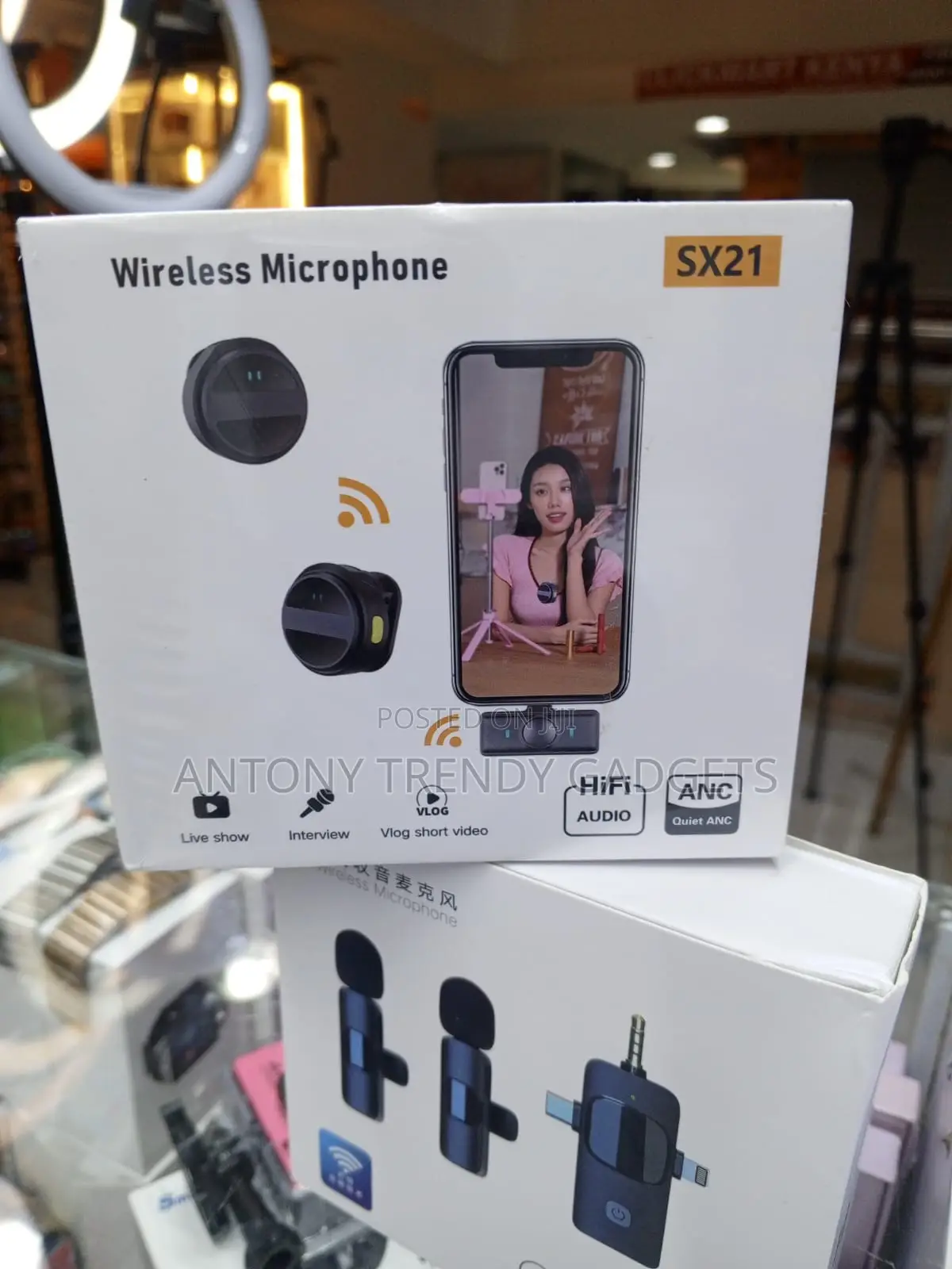 Sx21 Rechargeable Wireless Lavalier Microphone System