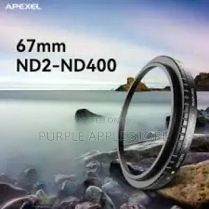 Mobile Clamp Filter Apexel Hd Glass 67mm Nd400 Apl- 67vnd40