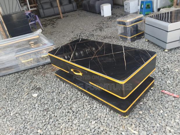 Premium Black Marble Table 2×4ft