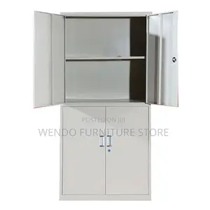 Office Cabinet; Steel Gray Office Files and Documents Cabinets