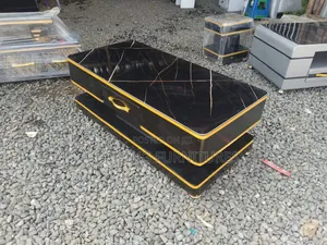 Designer T-Style Coffee Table Black