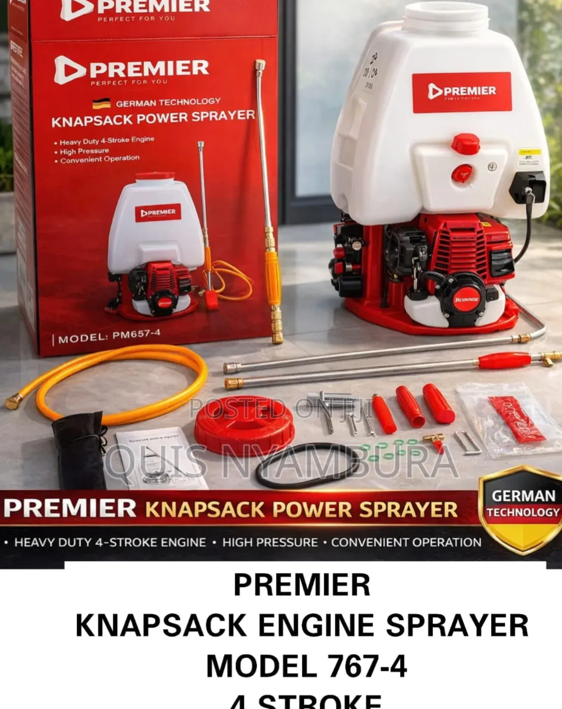 4stroke Engine Knapsack Sprayer/ Premier Engine Sprayer Machine