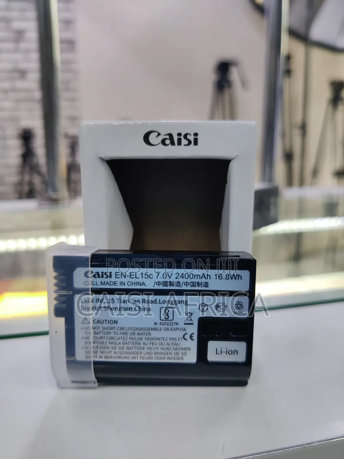 Caisi en-El15c Lithium Ion Battery for Nikon Camera