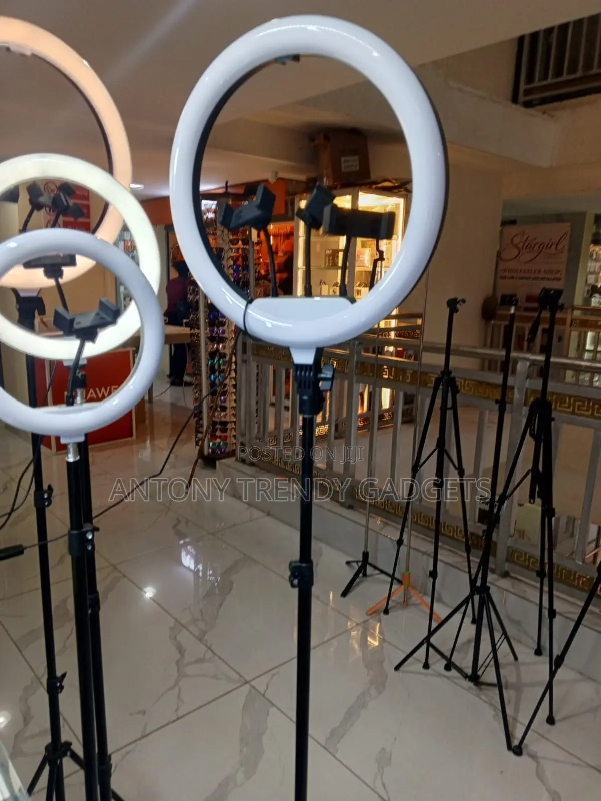 Qx-360 Led Ring Fill Light For Vlogging Makeup And Streaming