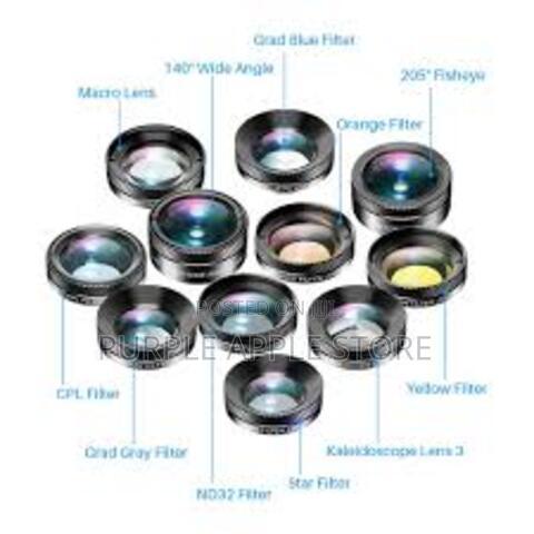 Apexel 11 in 1 Cell Phone Camera Optical Filter Lens Kit - thumbnail 2