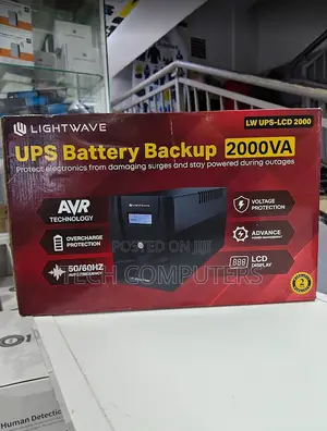 Lightwave 2000va Ups Battery Backup With Avr LCD Display