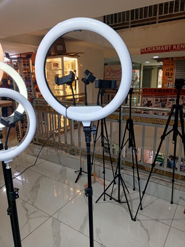 Qx-360 Led Selfie Ring Light With Adjustable Tripod Stand - thumbnail 2
