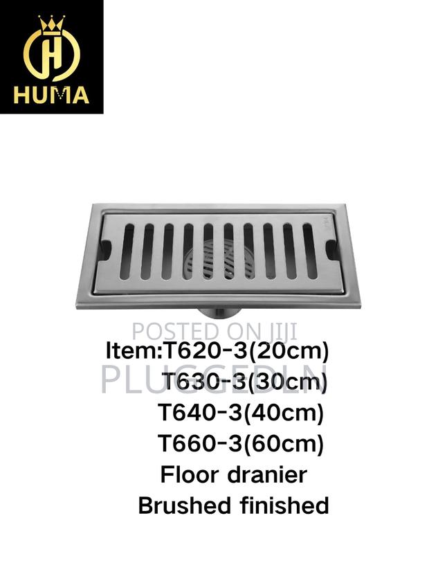Floor Drainer Brushed Finished- 60cm.