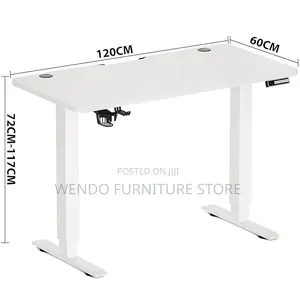 Office Desk; Modern Height Adjustable Height Moving Desk