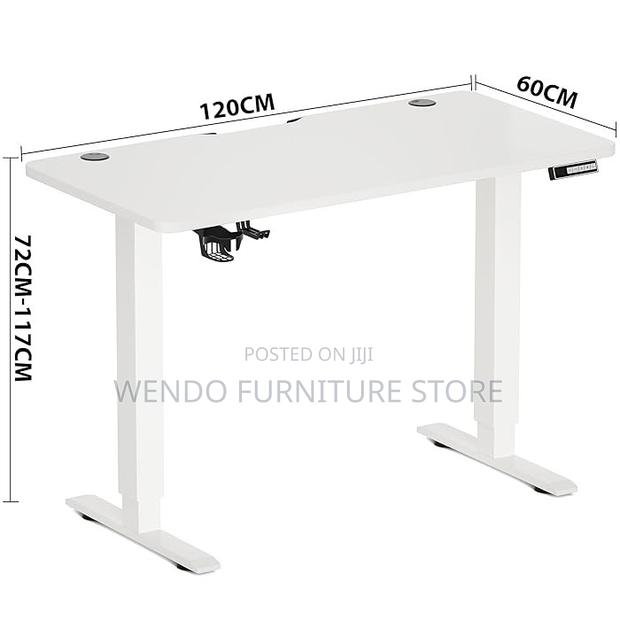 Office Desk; Modern Height Adjustable Height Moving Desk - thumbnail 2