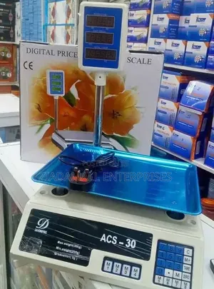Digital 40kg Weighing Scale With Stand Arm Display