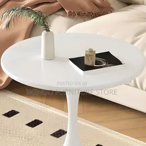 Coffee Table; Round Marble Homes Coffee Meeting Table