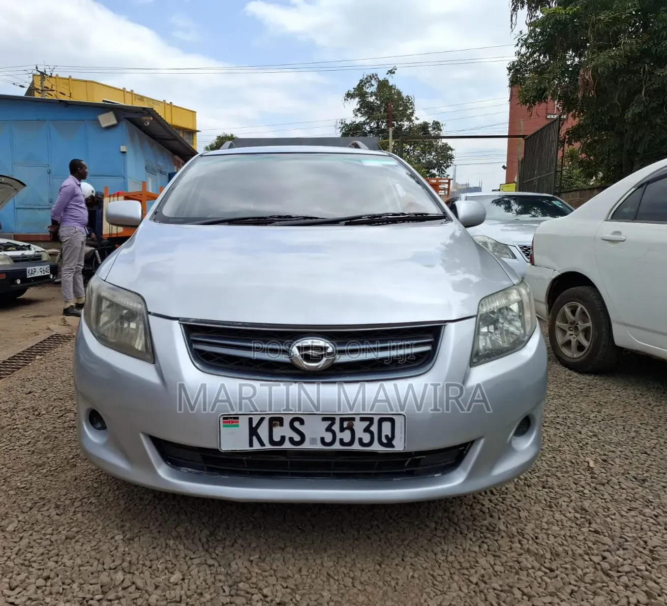 Toyota Corolla Fielder 2011 Silver