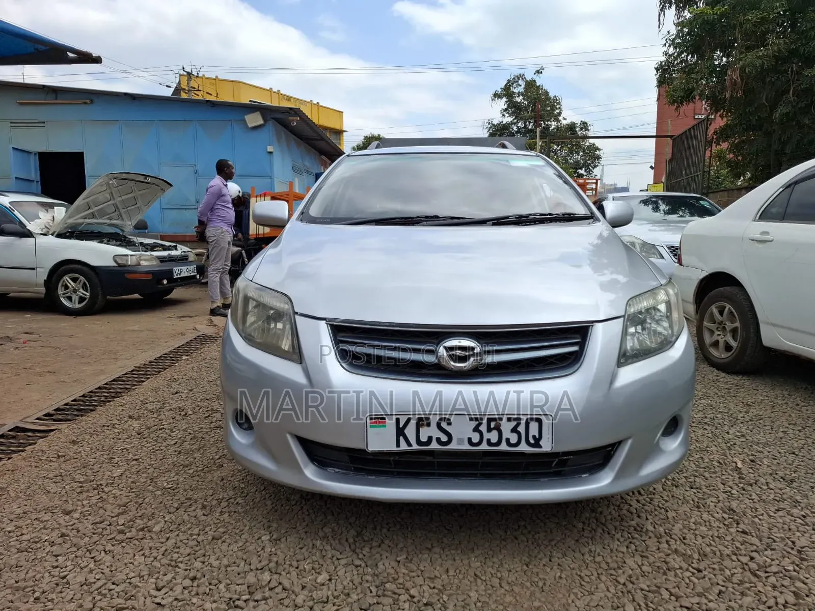 Toyota Corolla Fielder 2011 Silver