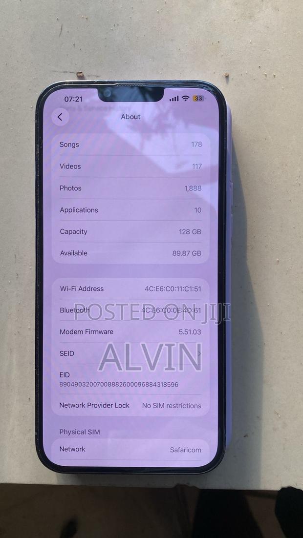 Apple iPhone 13 Pro Max 128 GB Blue - thumbnail 2