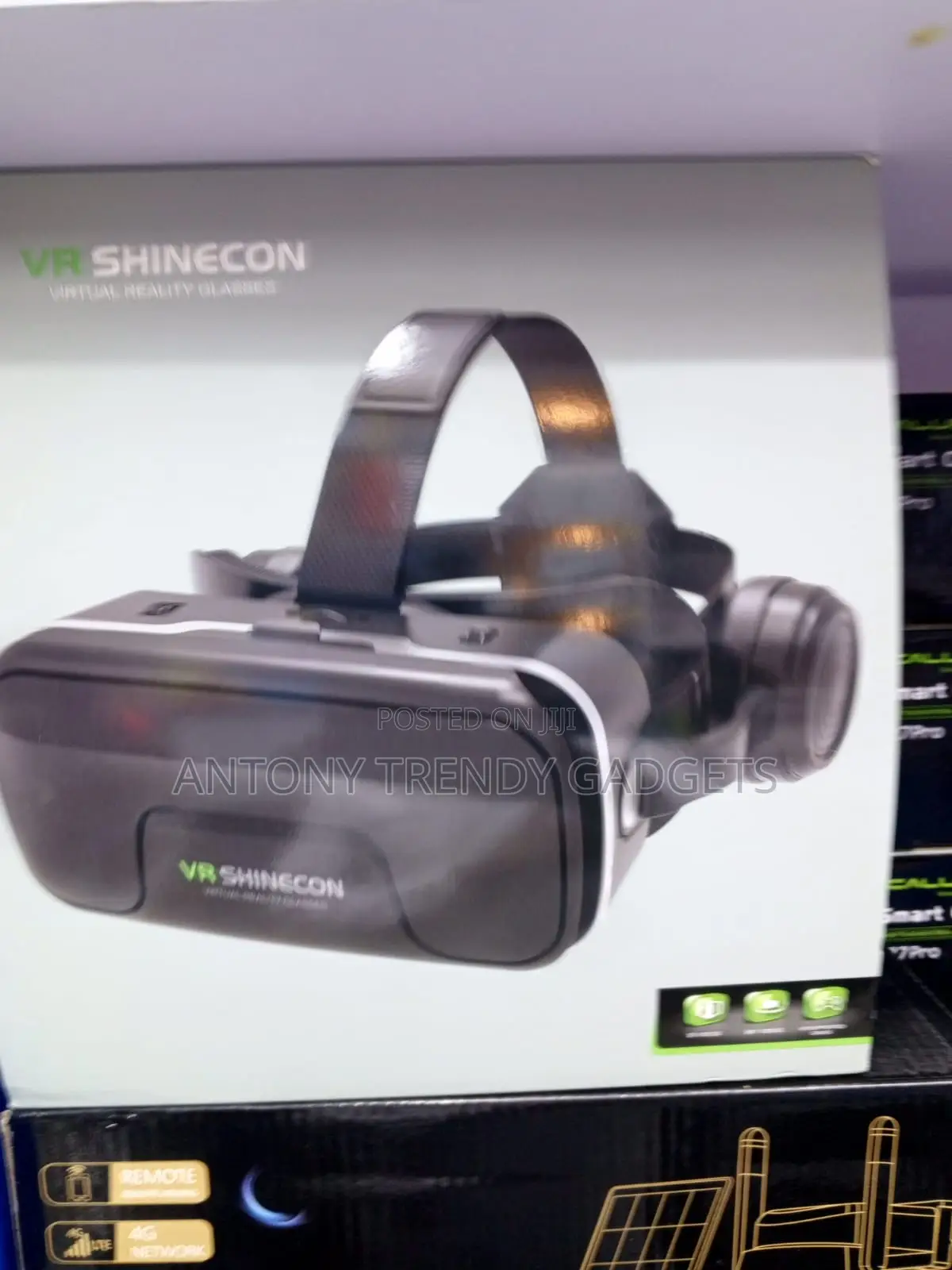 Vr Shinecon Adjustable Virtual Reality Glasses For Phones