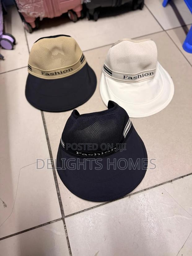 Stylish Wide-Brim Sun Visor_yu