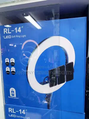 Rl-14 Ring Fill Light Kit With 3 Phone Holders And Remote