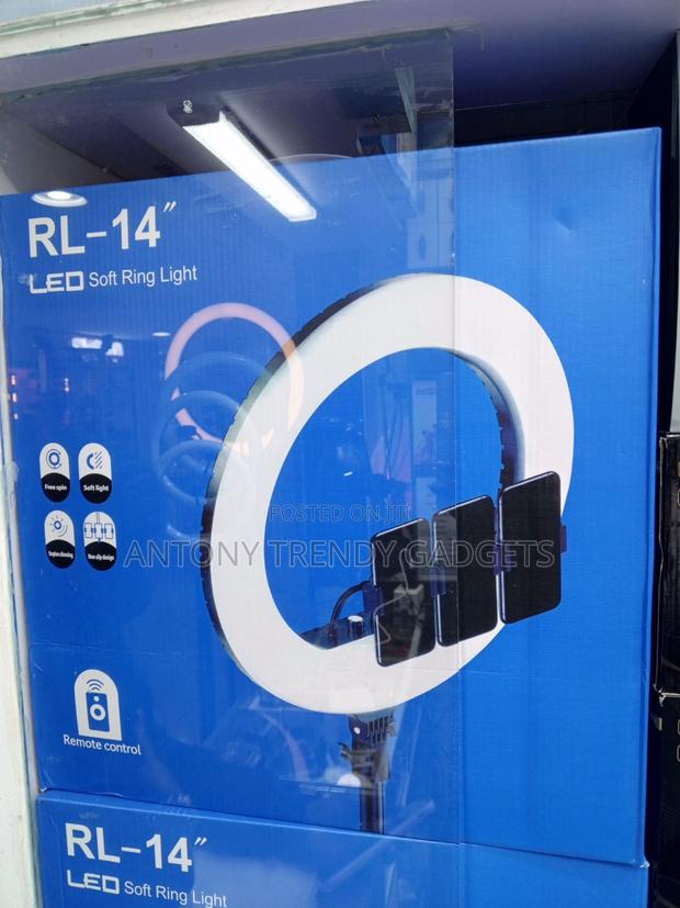 Rl-14 Ring Fill Light Kit With 3 Phone Holders And Remote - thumbnail 2