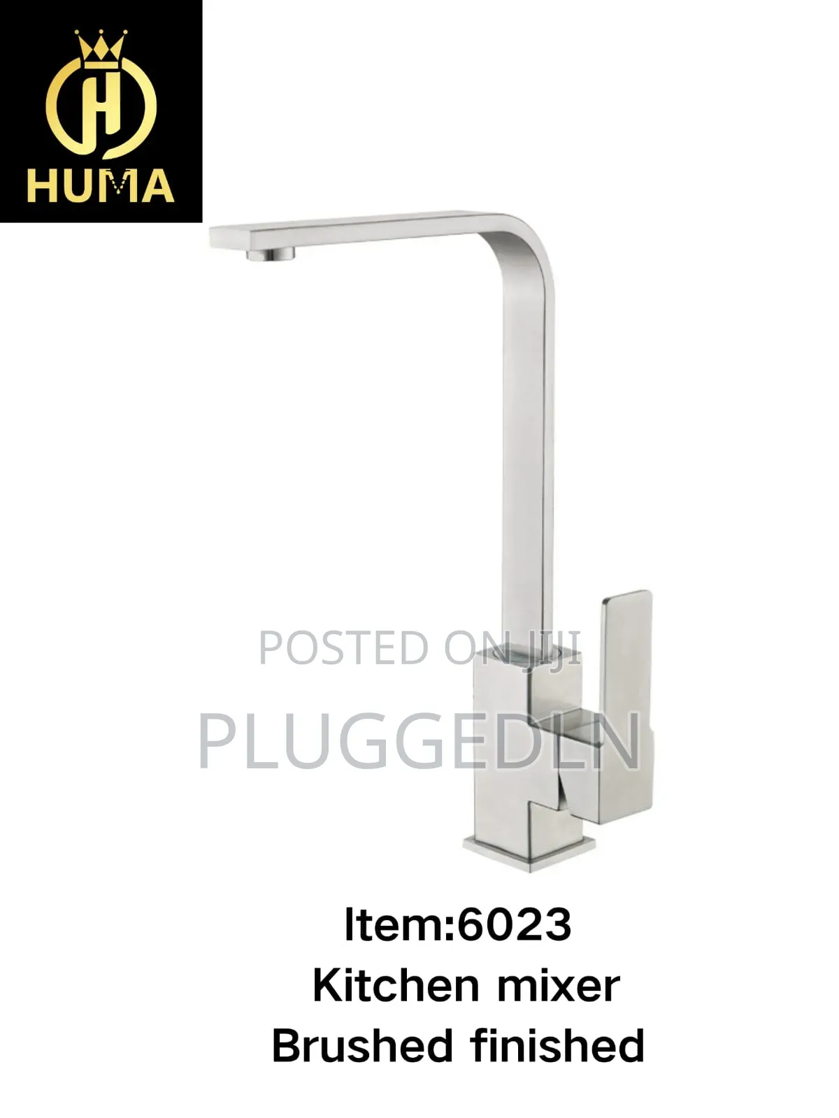 Huma Kitchen Mixer Black Finished