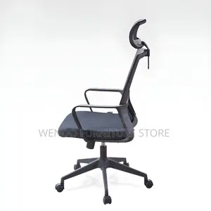 Office Chairs; High Back Ergonomic Swivel Fabric Office Chairs