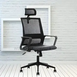 Office Chairs; High Back Ergonomic Swivel Fabric Office Chairs