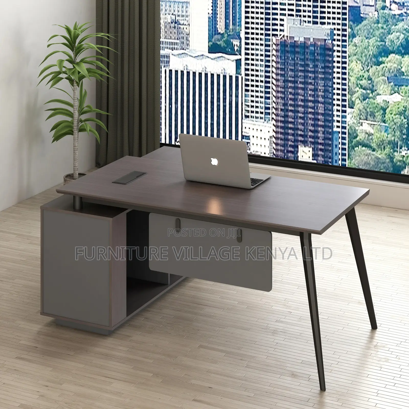 Executive L-Shape Office Desk.